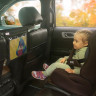 Держатель планшета SIGER между сиденьями автомобиля тканевый orgs0303