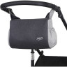 Коляска детская одноместная 2 в 1 SIGER Alba, черный/серебряный KLS0027
