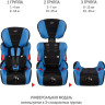 Удерживающее устройство для детей SIGER Космо синий, люкс, гр. I/II/III, 9-36 кг, 1-12 лет KRES3544